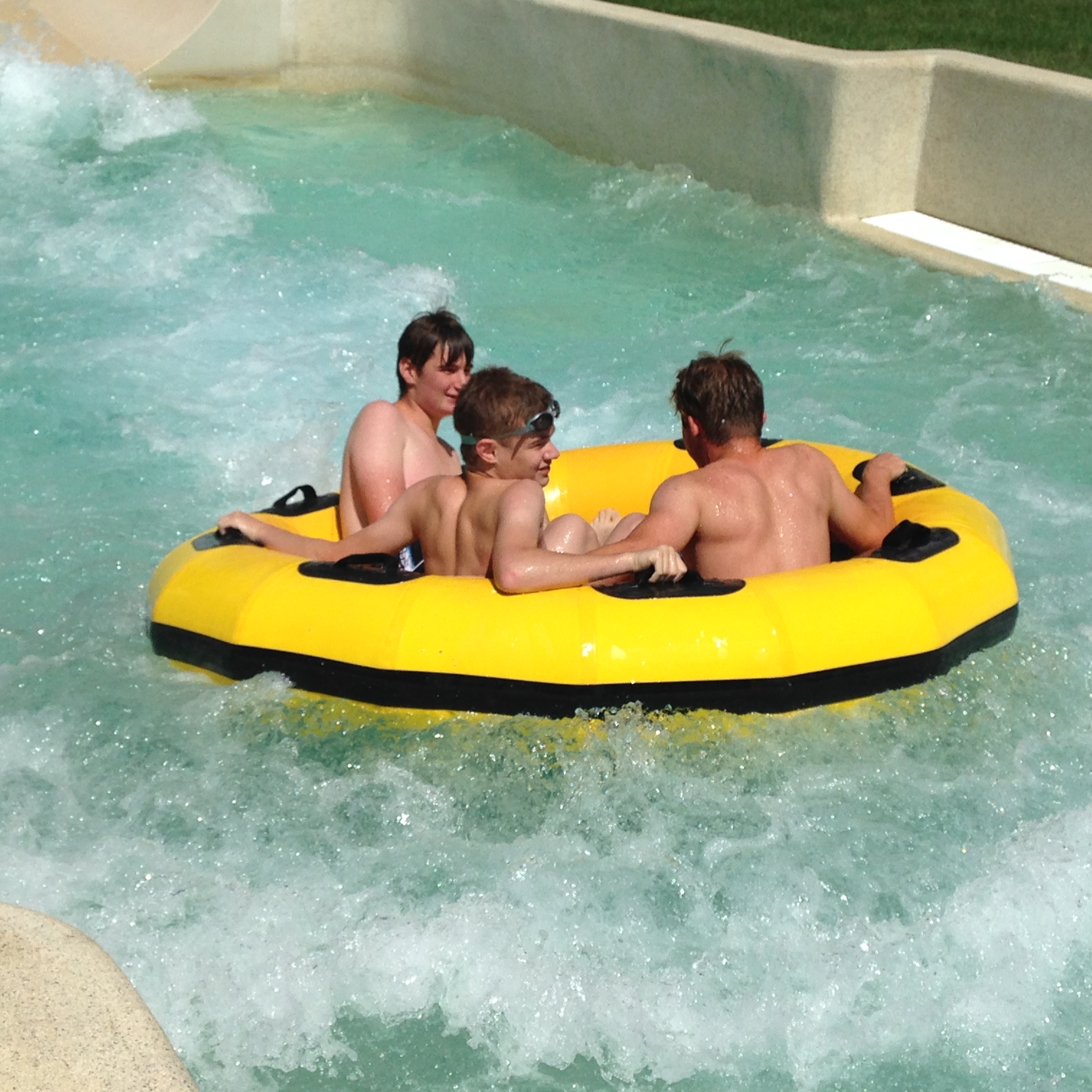 CPI Amusement 70 Series family raft tube, top view