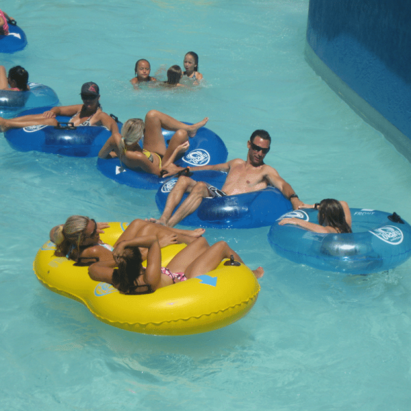 CPI Amusement double water tube for two riders